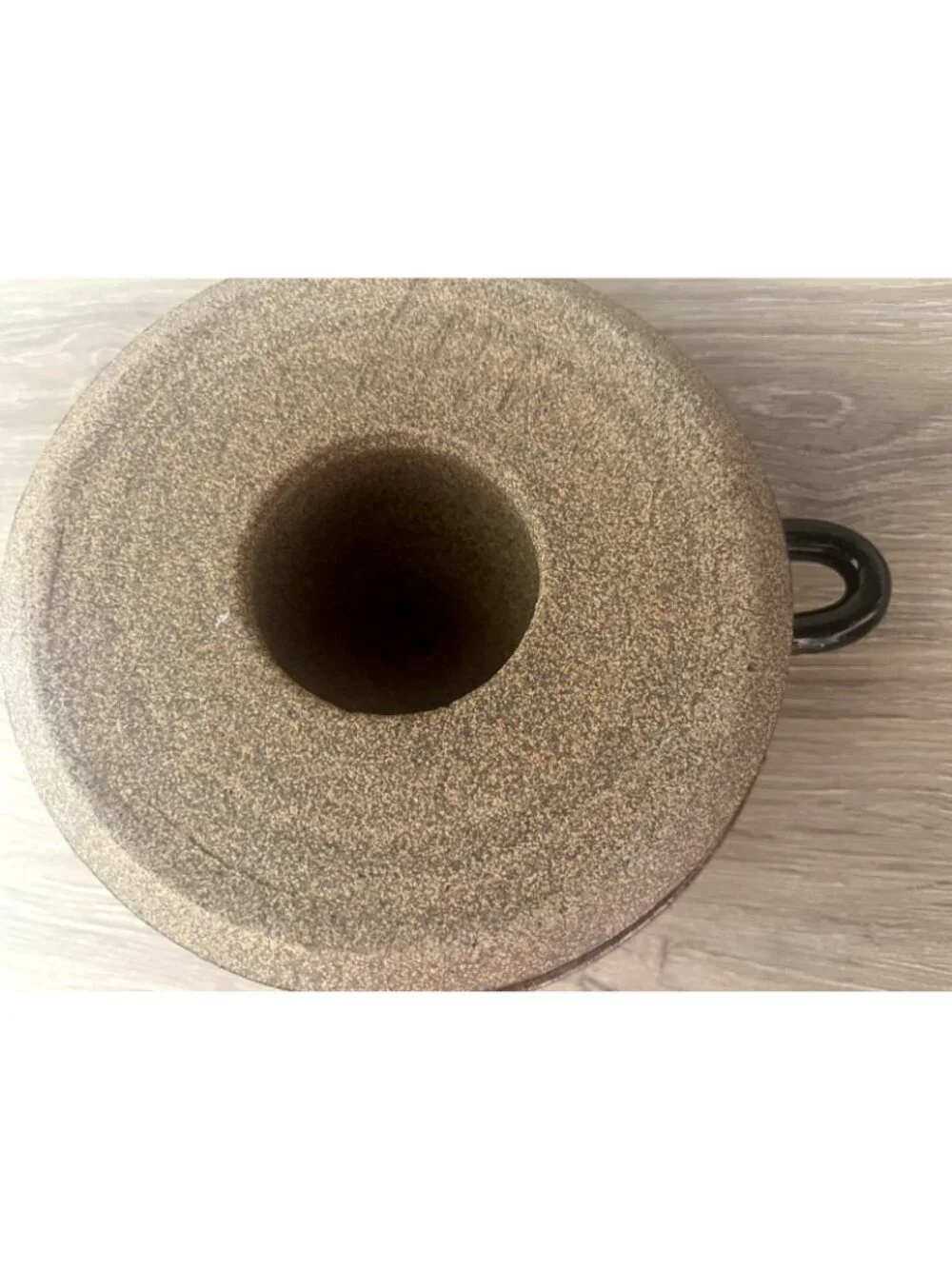 Handmade Studio Art Pottery Citrus Juicer Reamer Stoneware Brown Folk Art
